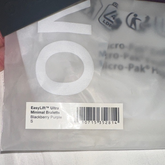 NWT- Oner Active Deep Purple Sports Bra - Picture 5 of 8